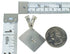 Turquoise And Sterling Silver Southwest Pendant WX63495
